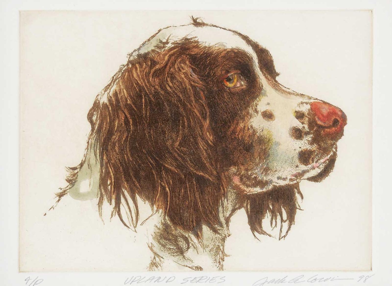 Jack Lee Cowin (1947-2014) - Upland Series [Dog Looking Right]  #A/P