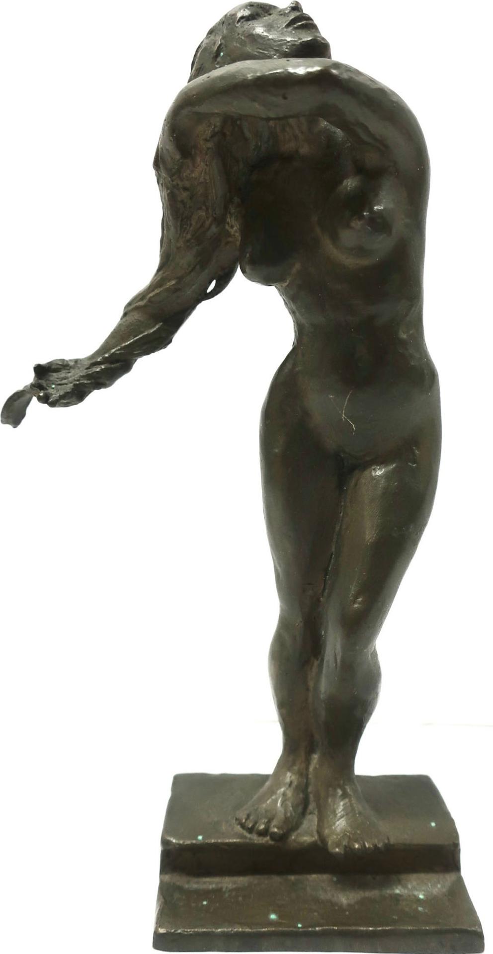 Lea Vivot (1948) - Standing Nude Combing Her Hair