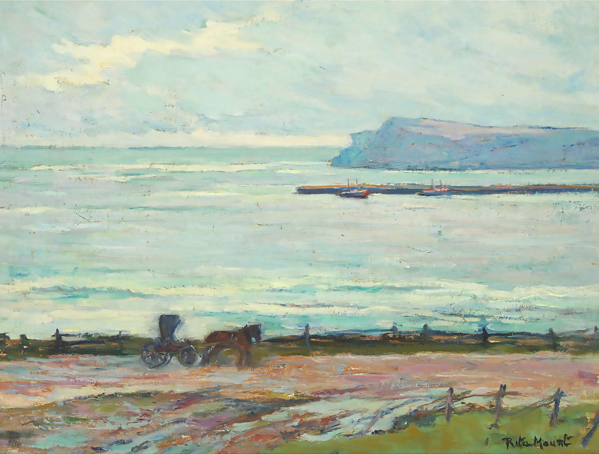 Rita Mount (1888-1967) - Coastal Scene, Gaspé