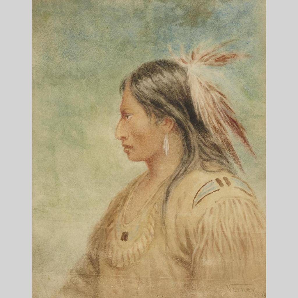 Frederick Arthur Verner (1836-1928) - Ojibwa Indian, Rainy River