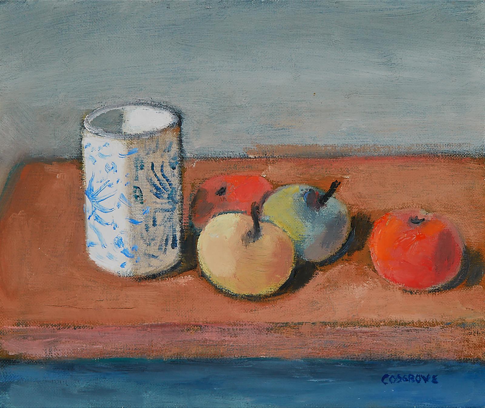 Stanley Morel Cosgrove (1911-2002) - Still Life With Vase And Apples