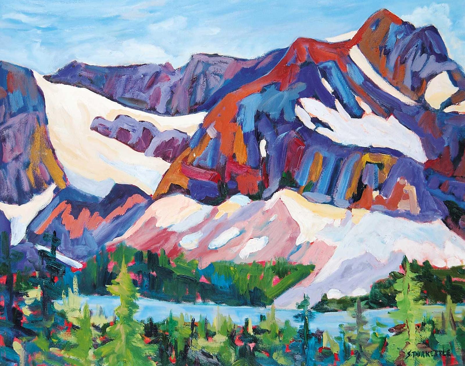 Sharon Thirkettle (1950) - Crowfoot Glacier