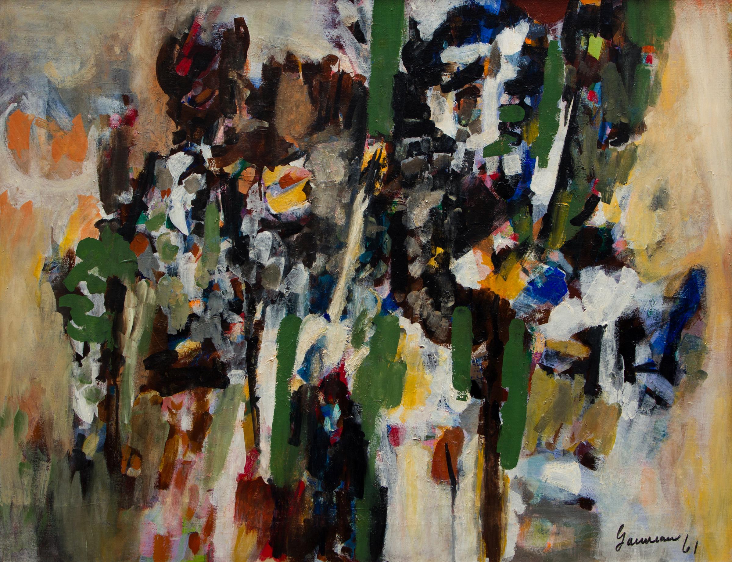 Pierre Gauvreau (1922-2011) - Levée de boucliers, 1961