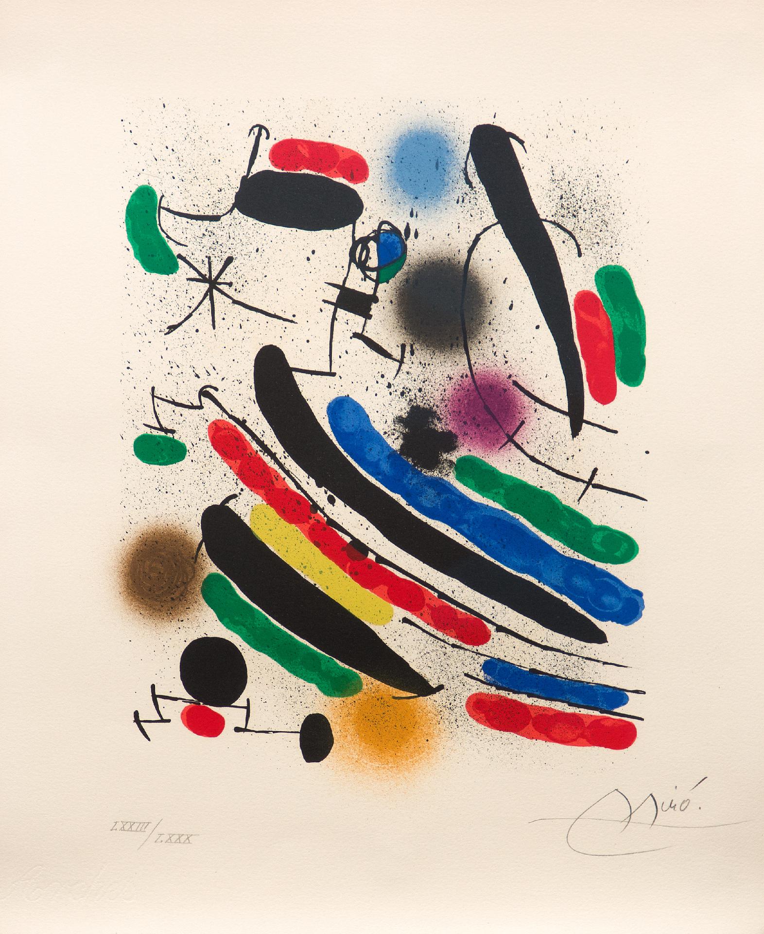 Joan Miró (1893-1983) - Lithographies, Volume 1, 1930-1952 »), 1972