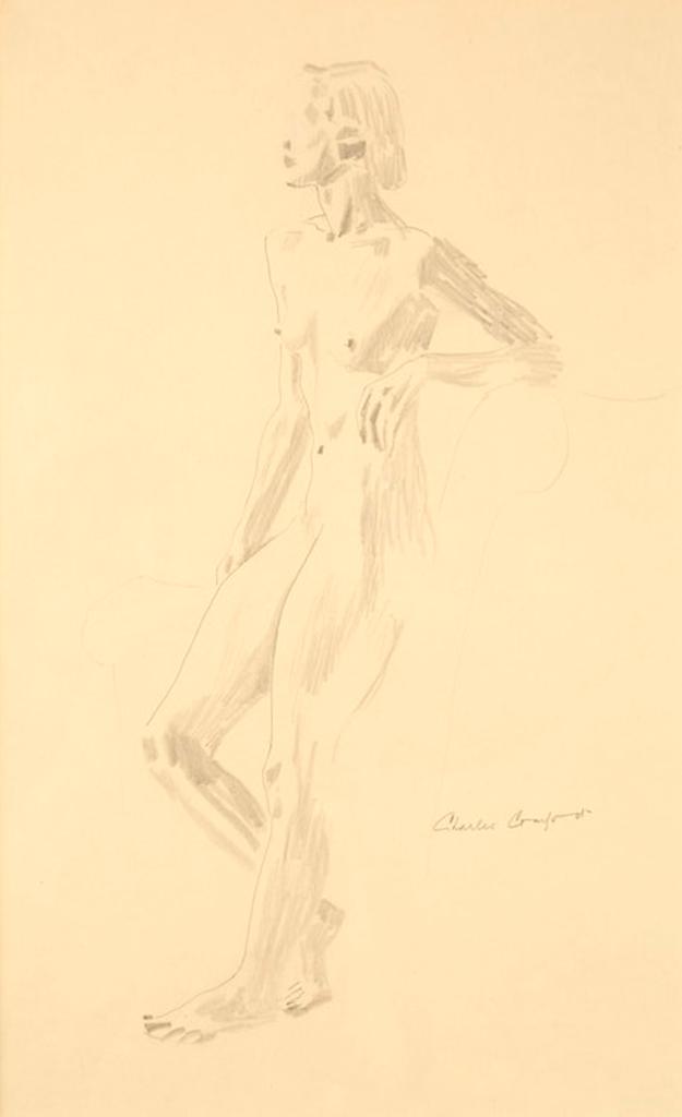 Charles Fraser Comfort (1900-1994) - Female Nude (Facing Left)