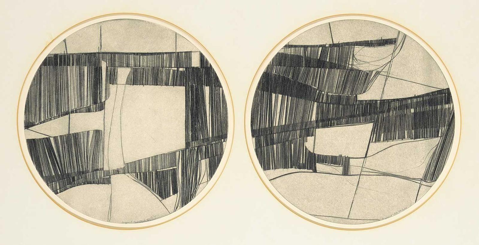 Robert [Bob] Cameron Steele - Untitled - Abstract Circles