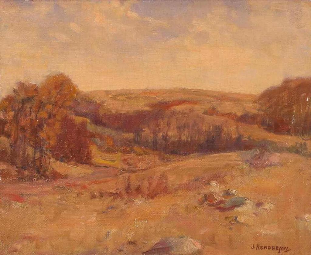 James Henderson (1871-1951) - Quappelle Valley, Autumn