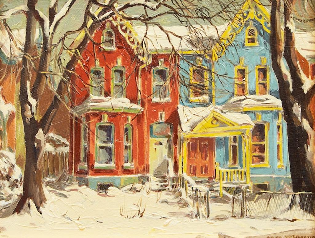 Arto Yuzbasiyan (1948) - Cabbagetown Home, Winter