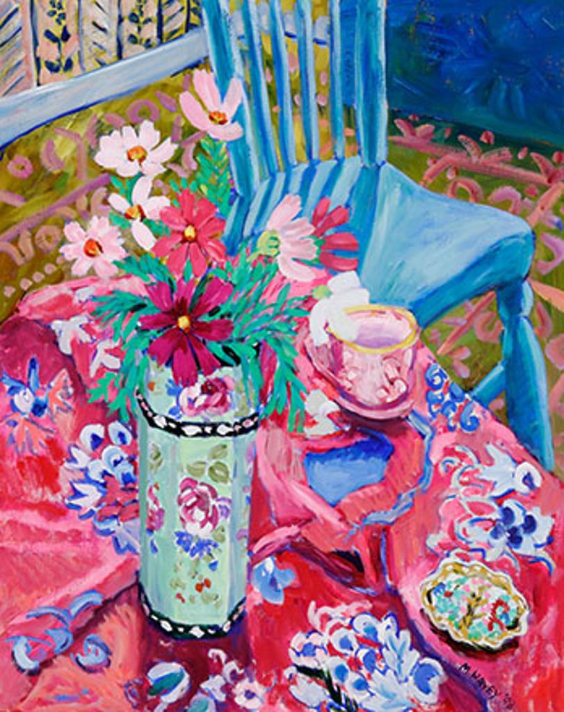 Mary Pavey (1938) - The Turquoise Chair (03858/A89-229)
