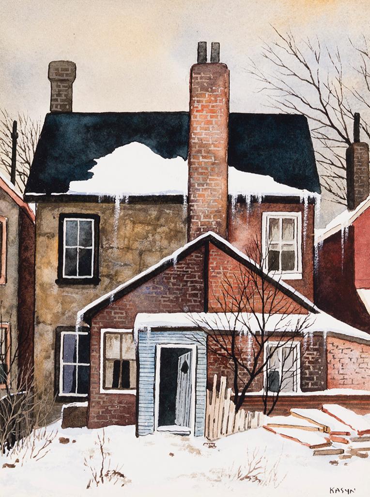 John Kasyn (1926-2008) - Old House on Symington Avenue
