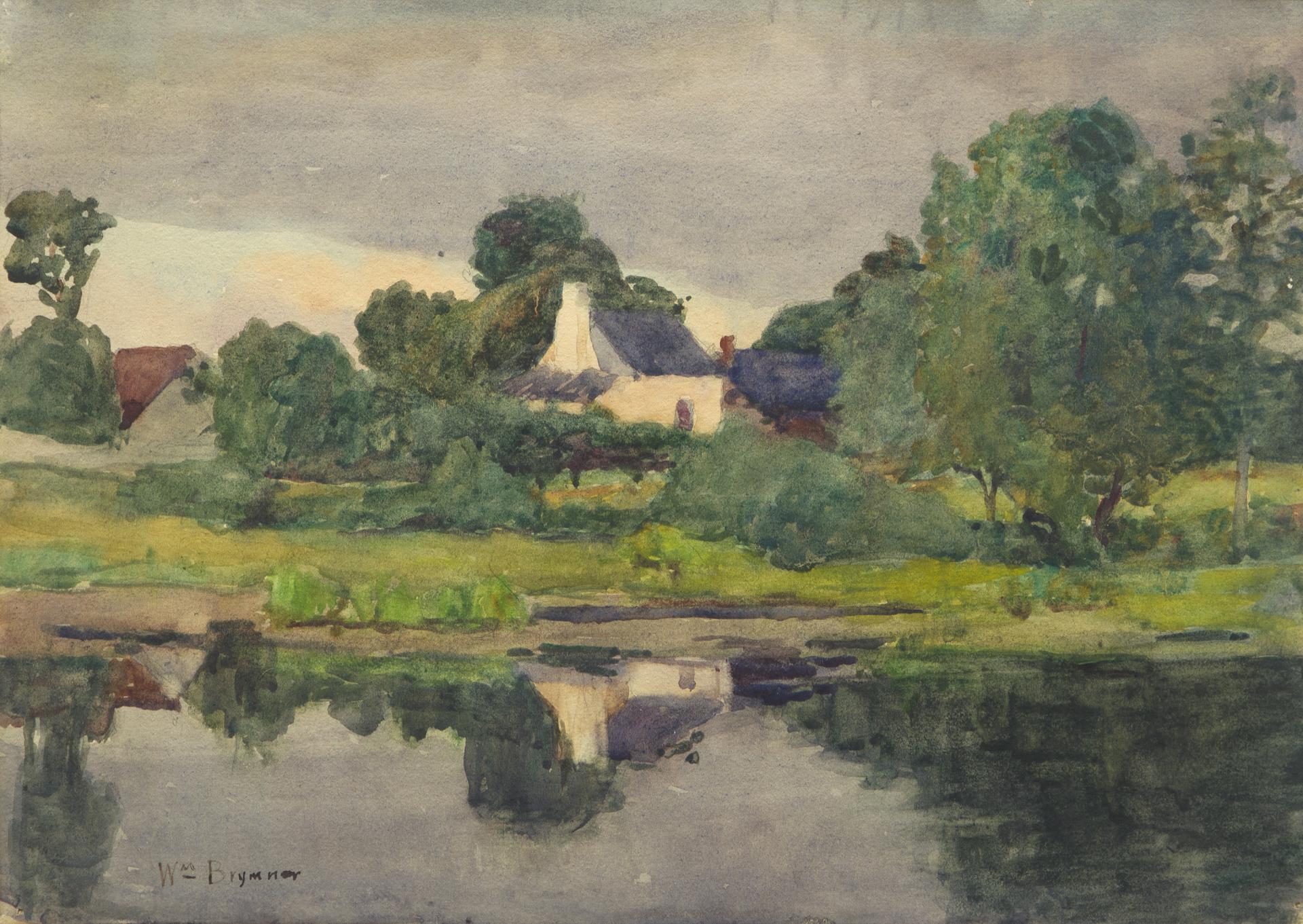 William Brymner (1855-1925) - Sans titre / Untitled (Maison à Saint-Eustache), c. 1907