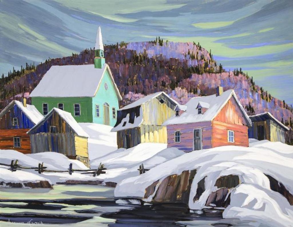 Vladimir Horik (1939) - Untitled - Quebec Landscape