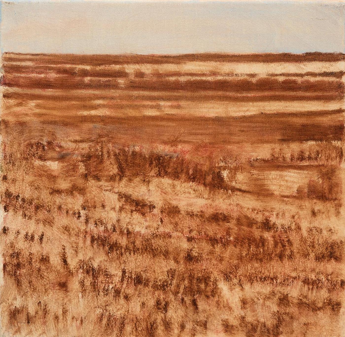 Darrell Bell (1959-2021) - Untitled - Brown Landscape