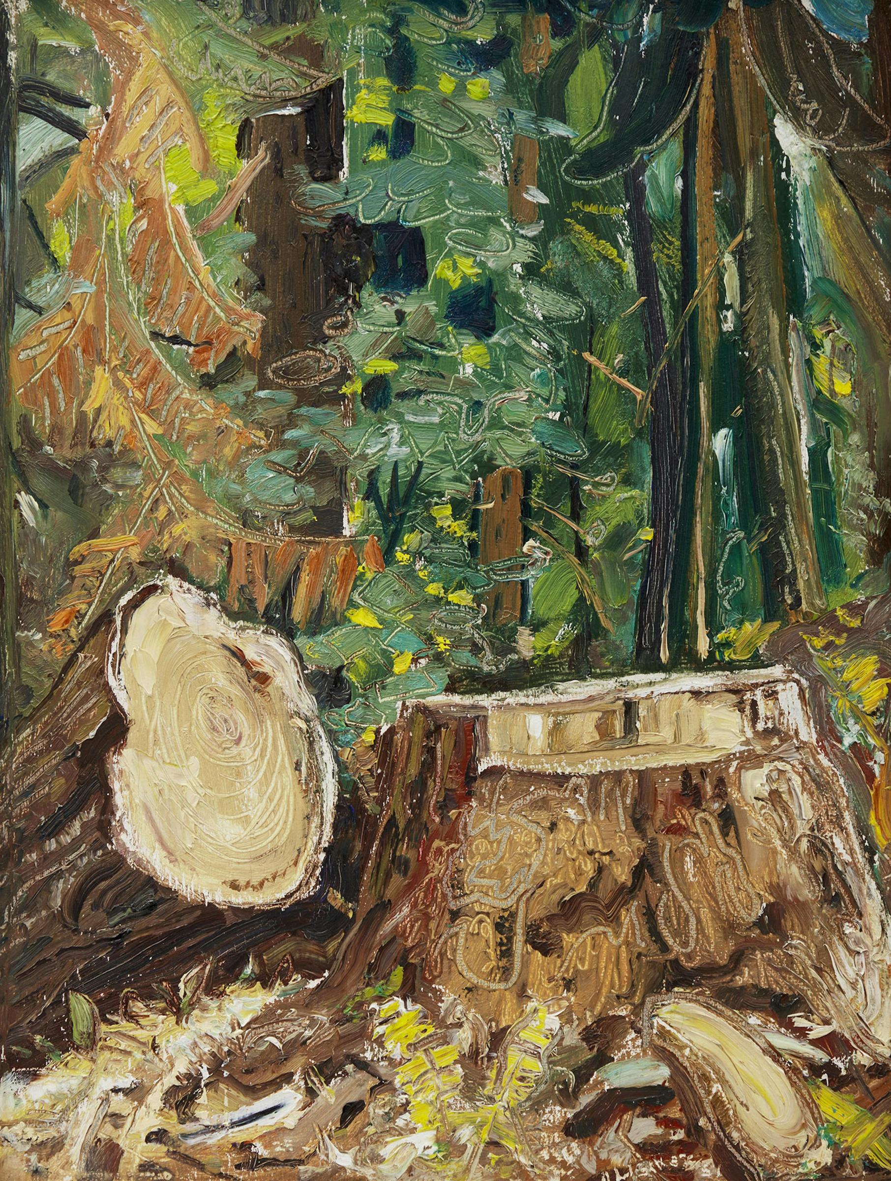 Arthur Lismer (1885-1969) - B.C. Forest