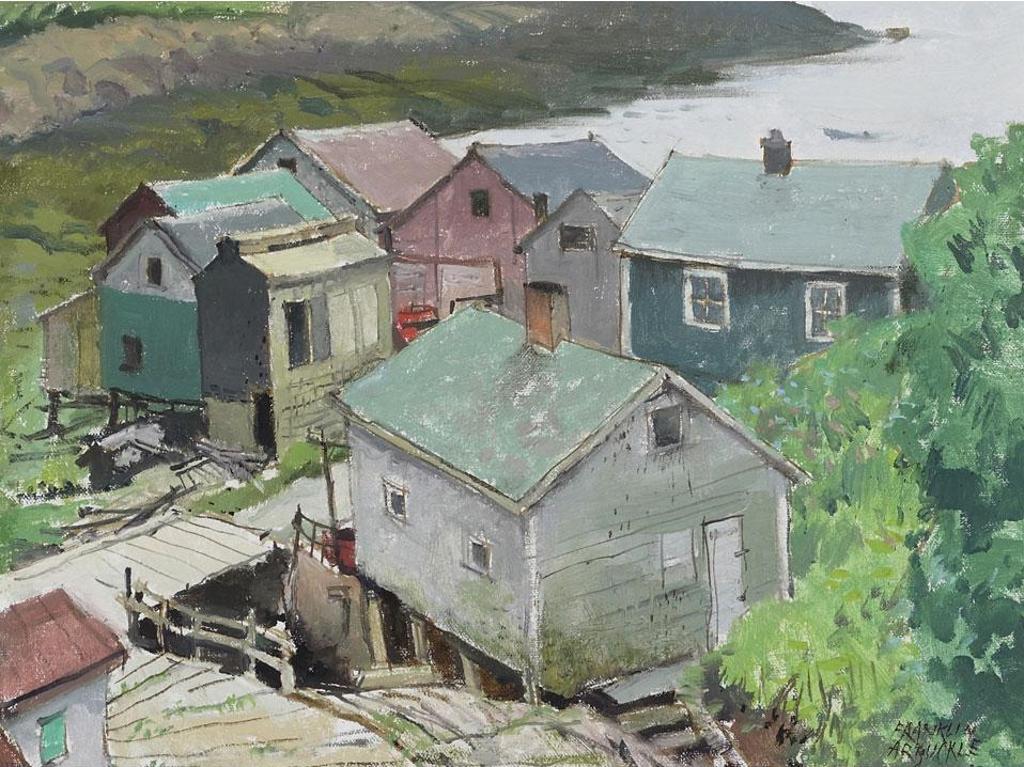 George Franklin Arbuckle (1909-2001) - Centreville, Digby Neck, N.S., Aug. 15/80