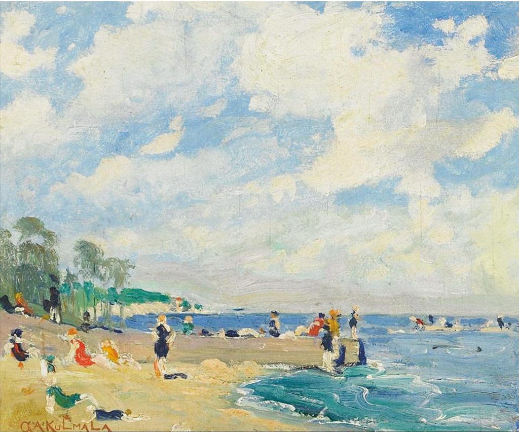 George Arthur Kulmala (1896-1940) - Day At The Beach (Sunny-Side)