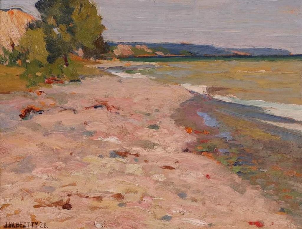 John William (J.W.) Beatty (1869-1941) - Along Shore Granby (Lake Ontario); 1928