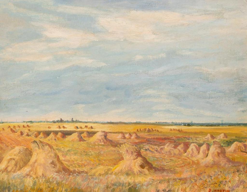 Dorothy Martin (1909-1984) - Autumn Landscape in Saskatchewan