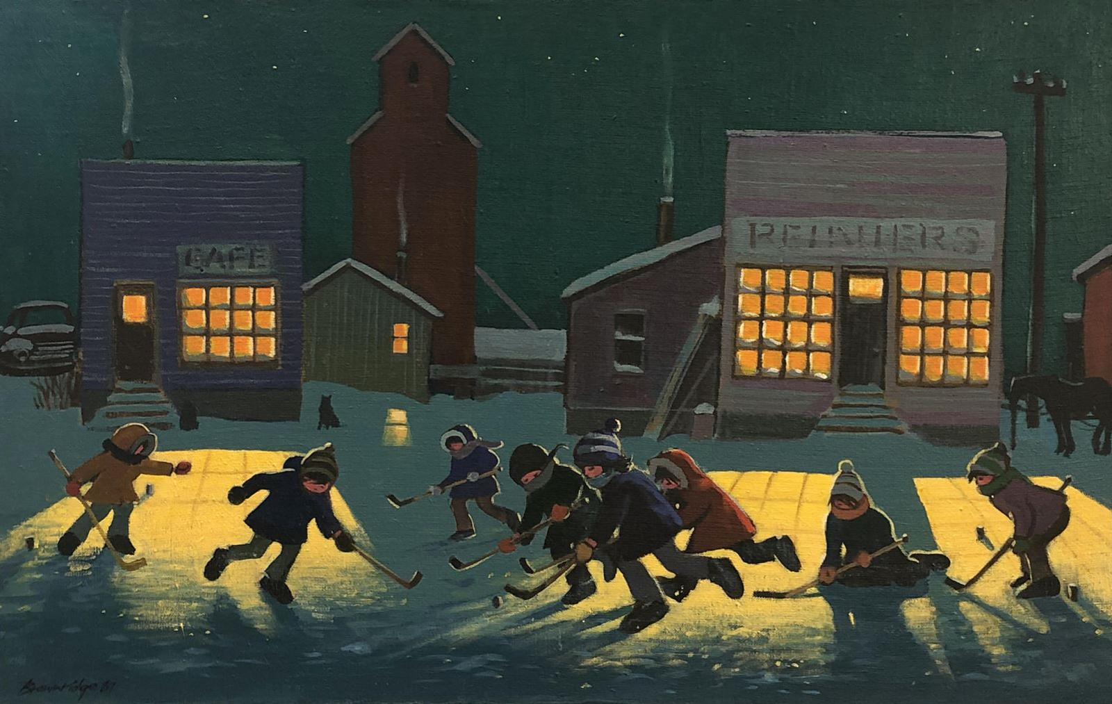 William (Bill) Roy Brownridge (1932) - Playing Under The Lights