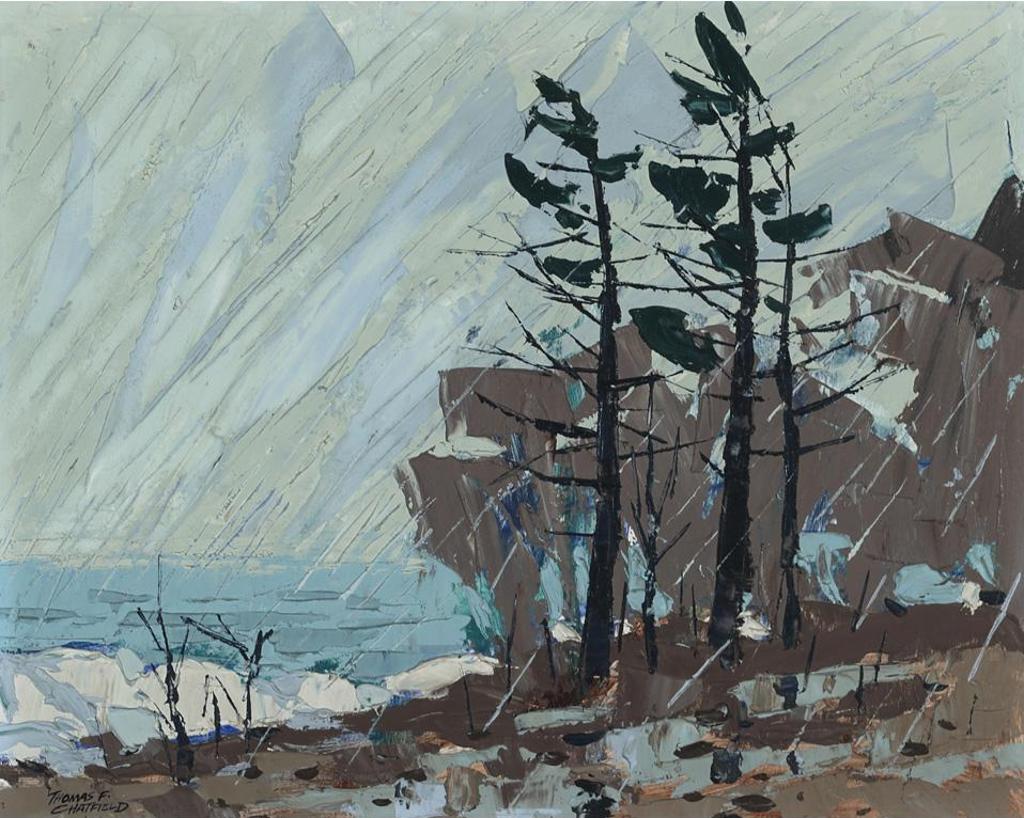 Thomas Frederick Haig Chatfield (1921-1999) - Wet Weather, Early Spring (Four Seasons #3)