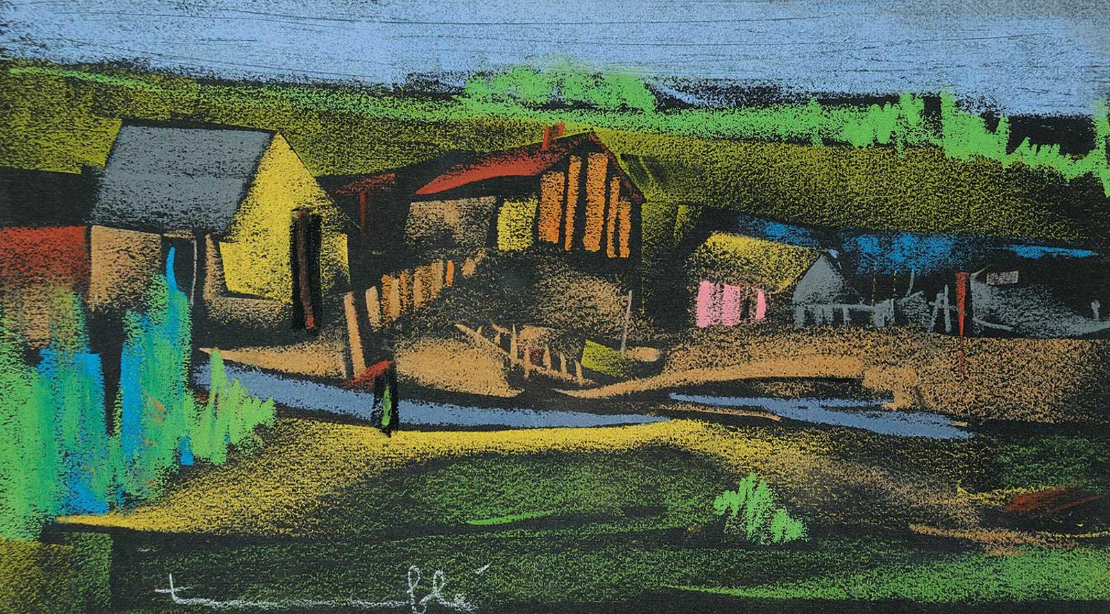 Leo Paul Tremble (1924-1995) - Untitled - Farmhouse
