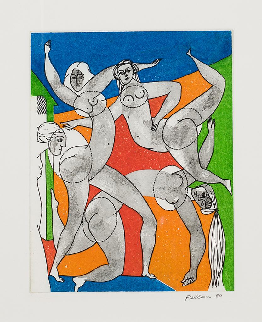 Alfred Pellan (1906-1988) - Et que le fruit de cette union…, du livre d'artiste 
