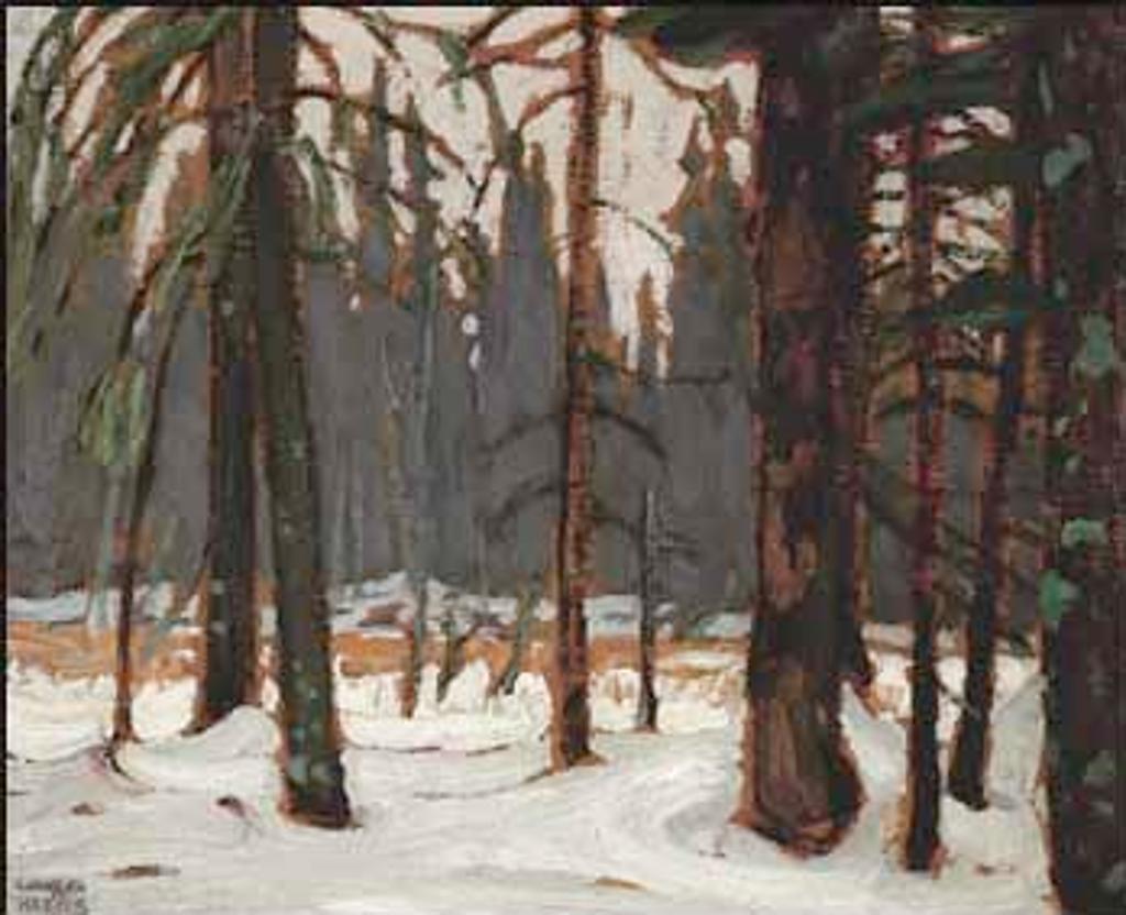 Lawren Stewart Harris (1885-1970) - Winter, Algonquin Park VI
