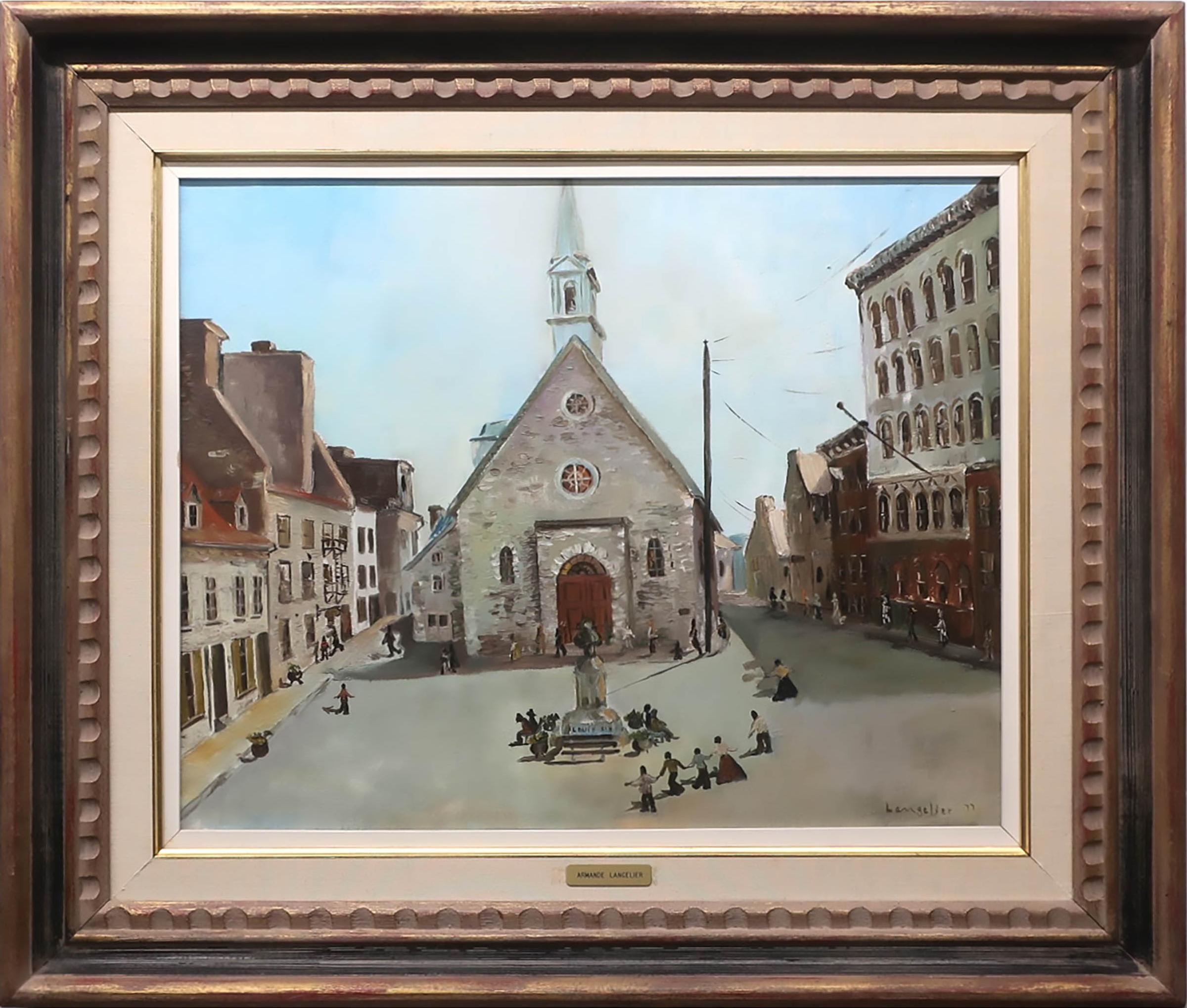 Armande Marcoux Langelier - Place Royale - Notre Dame Des Victoires
