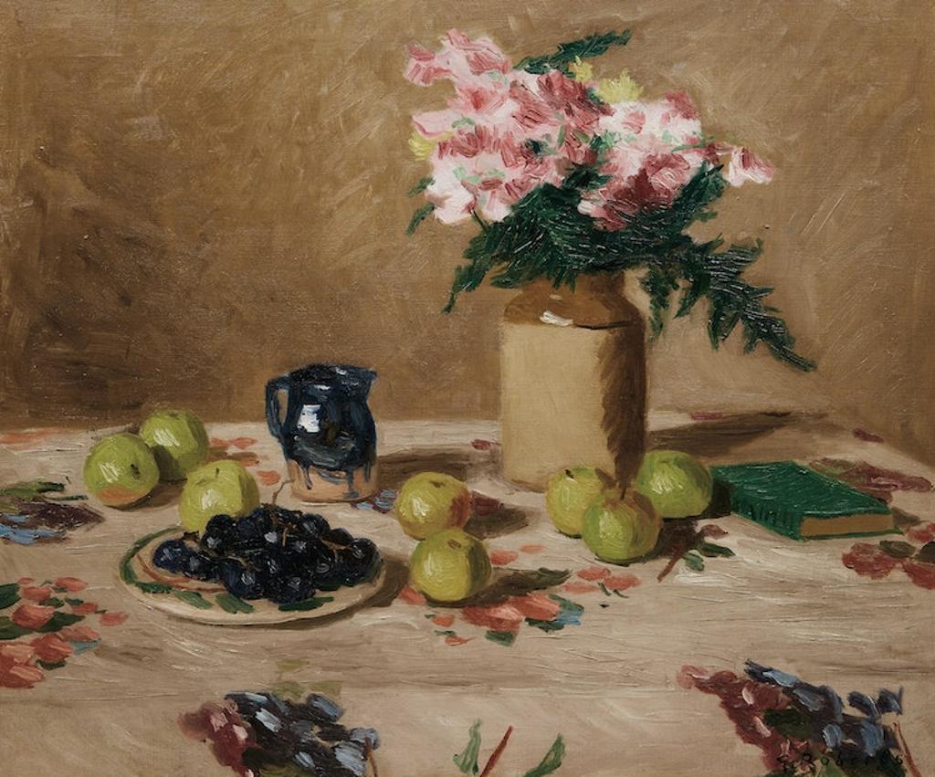 William Goodridge Roberts (1921-2001) - Still Life with Fruit & Flowers