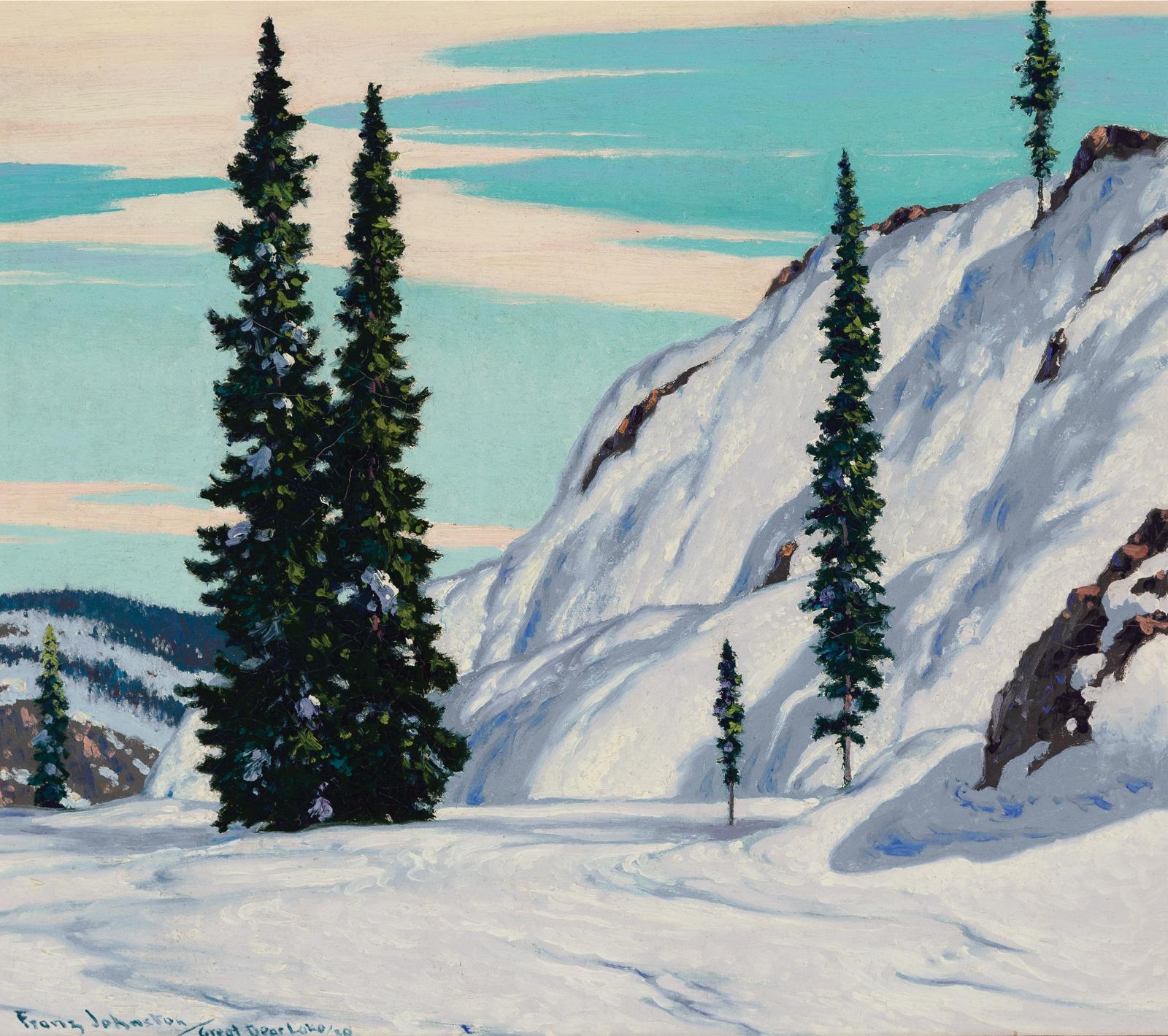 Frank (Franz) Hans Johnston (1888-1949) - Great Bear Lake, 1939