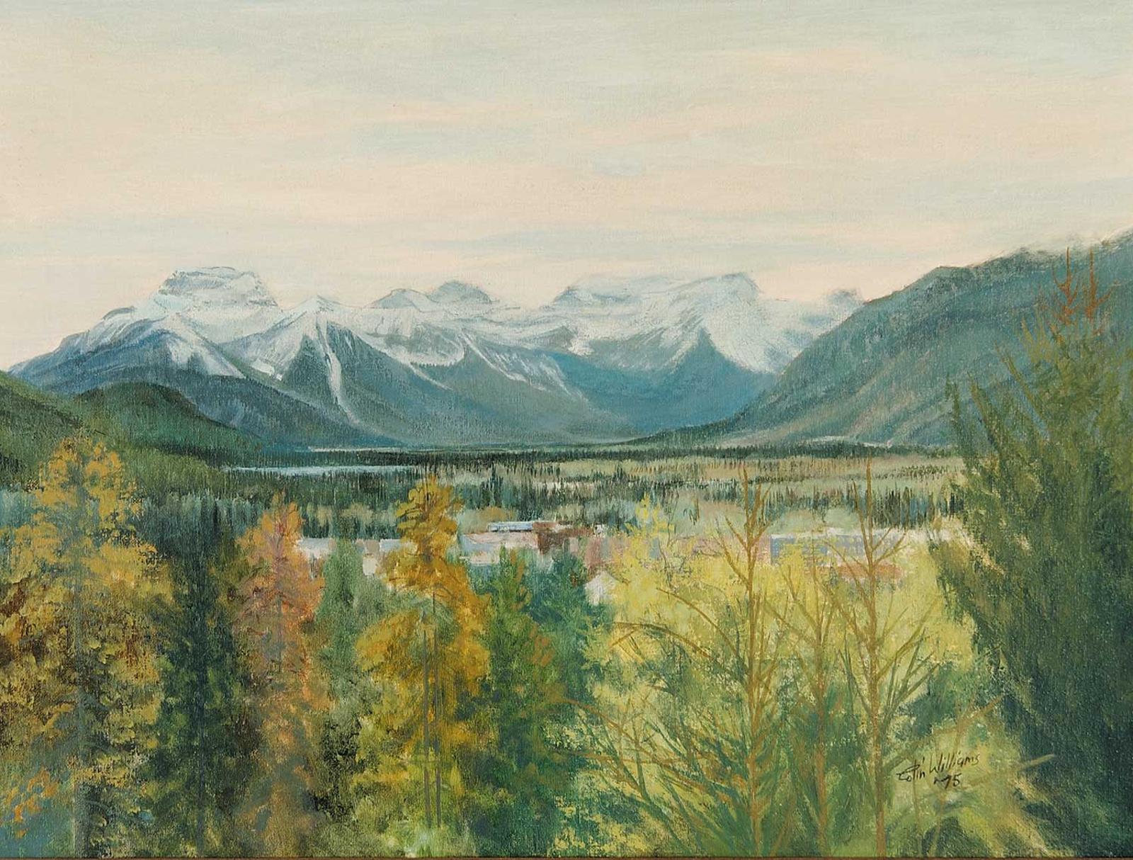 Colin E. Williams (1935) - Untitled - View of Revelstoke