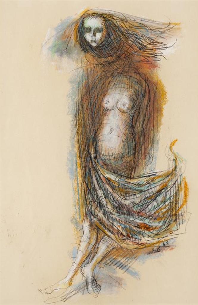 Miller Gore Brittain (1912-1968) - Full Length Portrait of a Woman