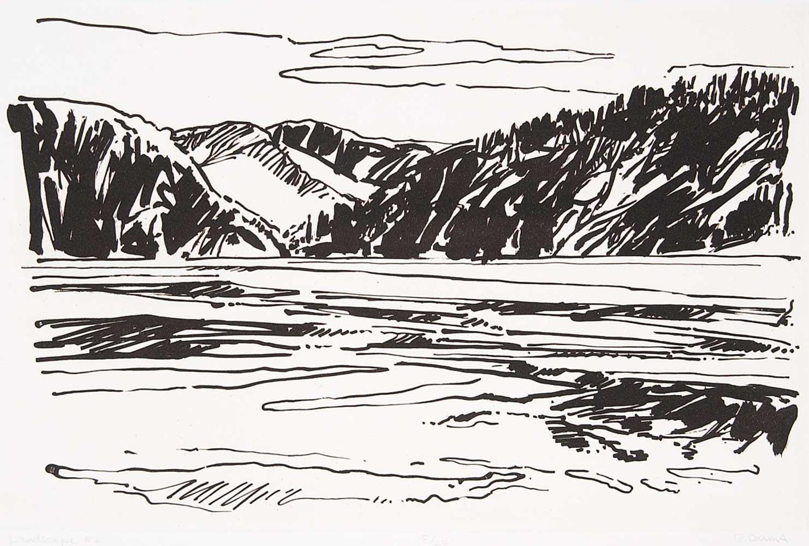 William (Bill) Duma (1936) - Landscape 2  #8/25