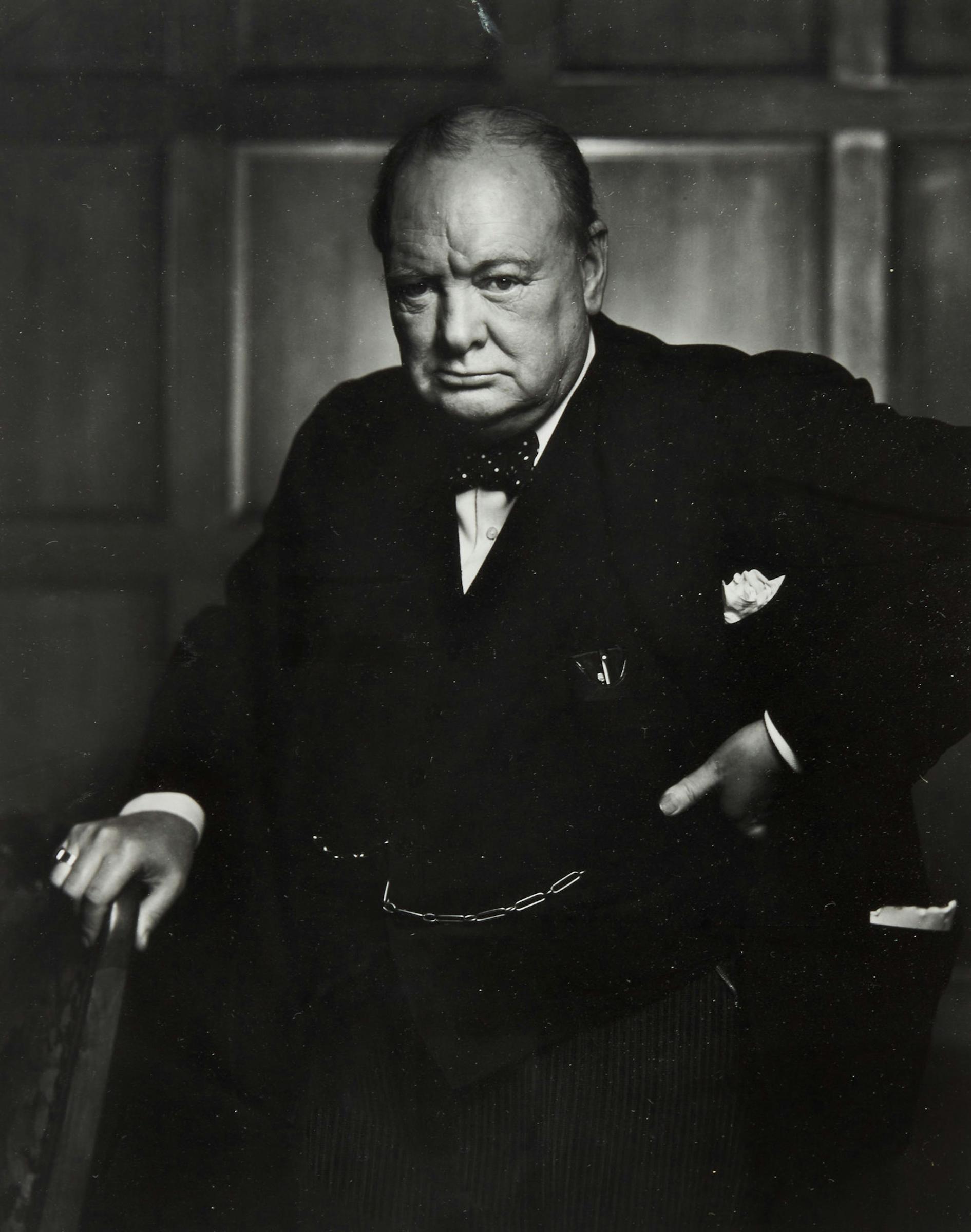 Yousuf Karsh (1908-2002) - Winston Churchill