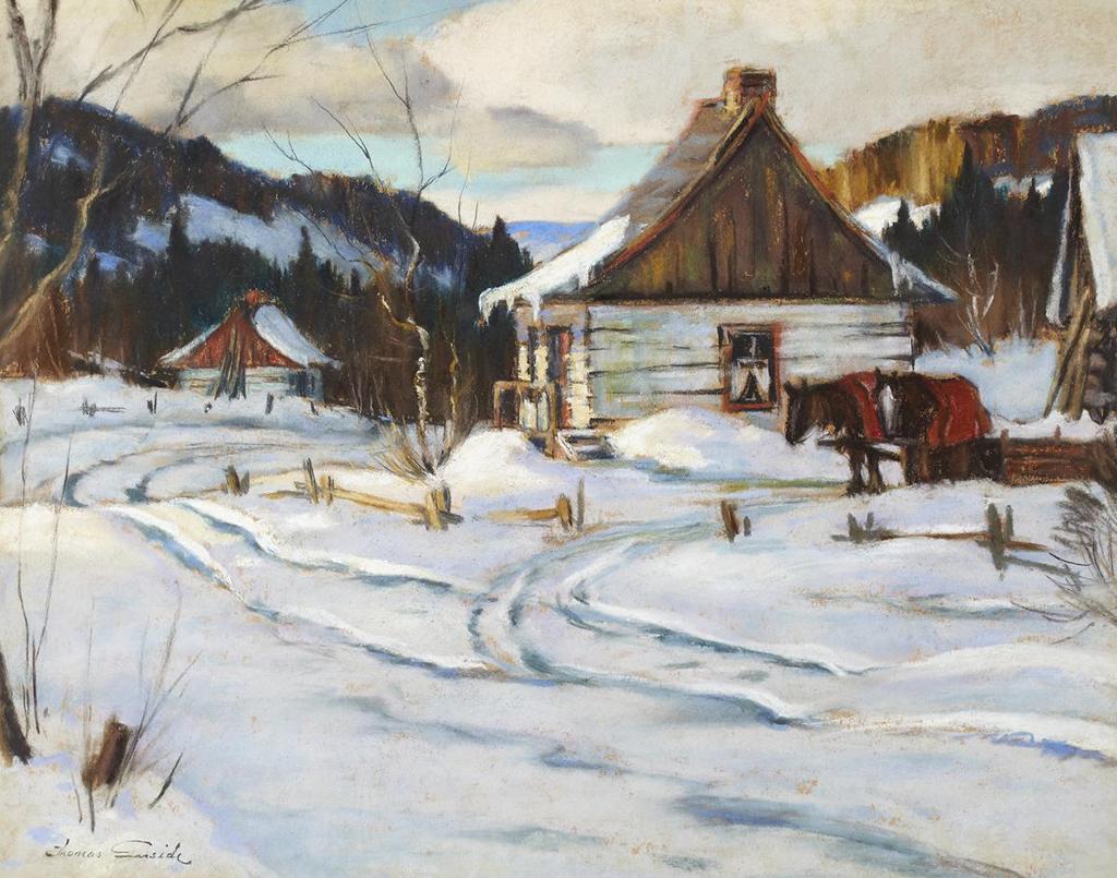 Thomas Hilton Garside (1906-1980) - Quebec Winter