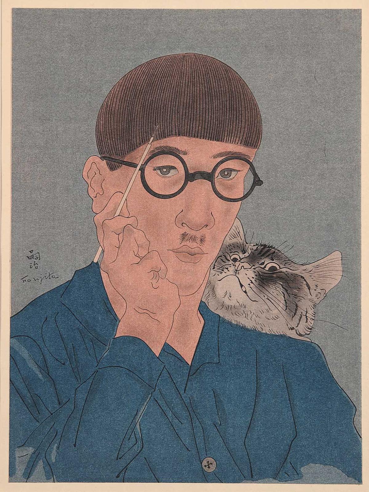 Tsugouharu Foujita - Self-Portrait