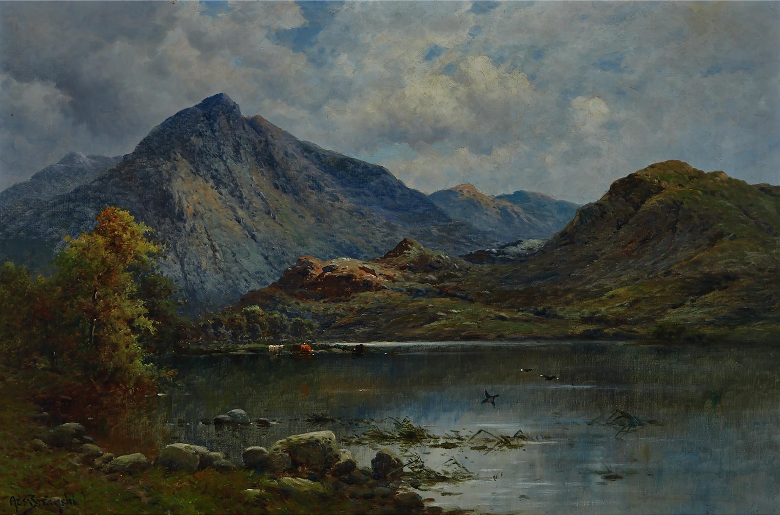 Alfred Fontville de Breanski Jnr (1877-1957) - The English Lakes, Coniston Water