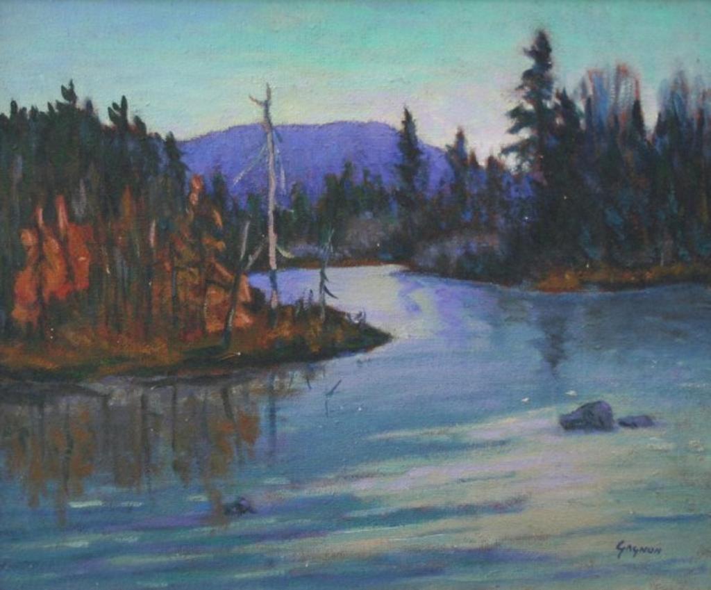 Sylvio Gagnon (1939) - River View, Autumn
