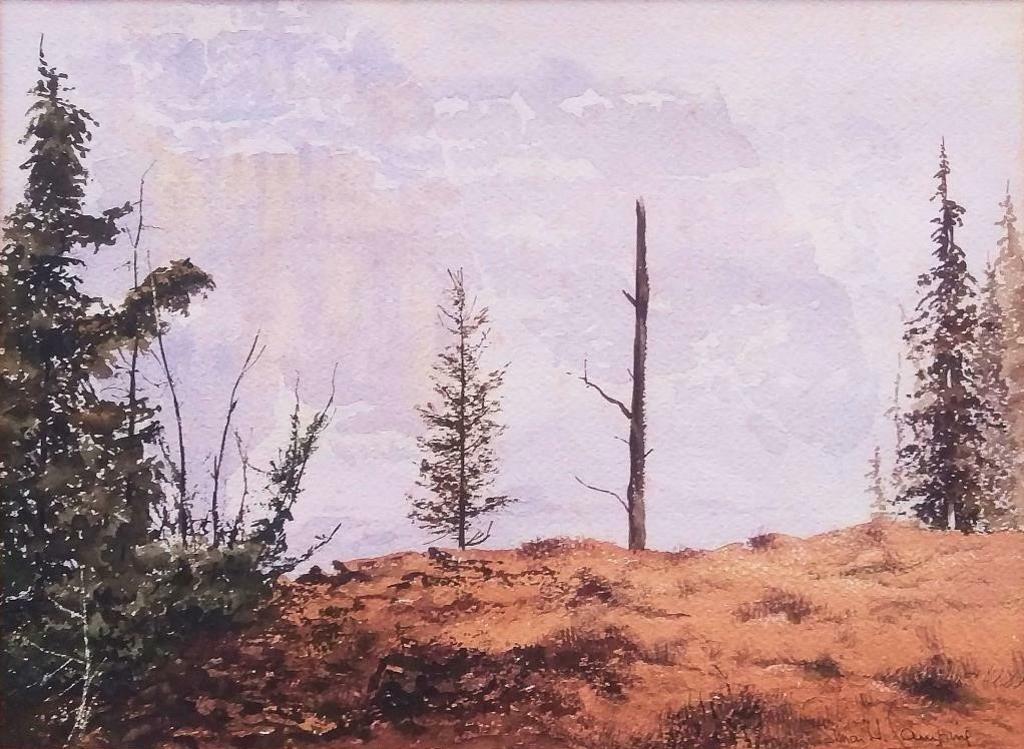 Simon H. Camping (1928) - Landscape Near Mt. Assiniboine
