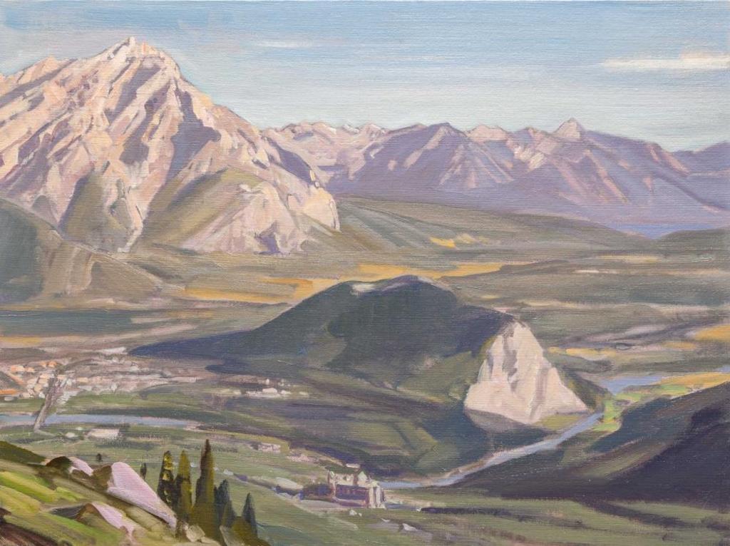 Peter Maxwell Ewart (1918-2001) - Untitled - Mountain River Landscape