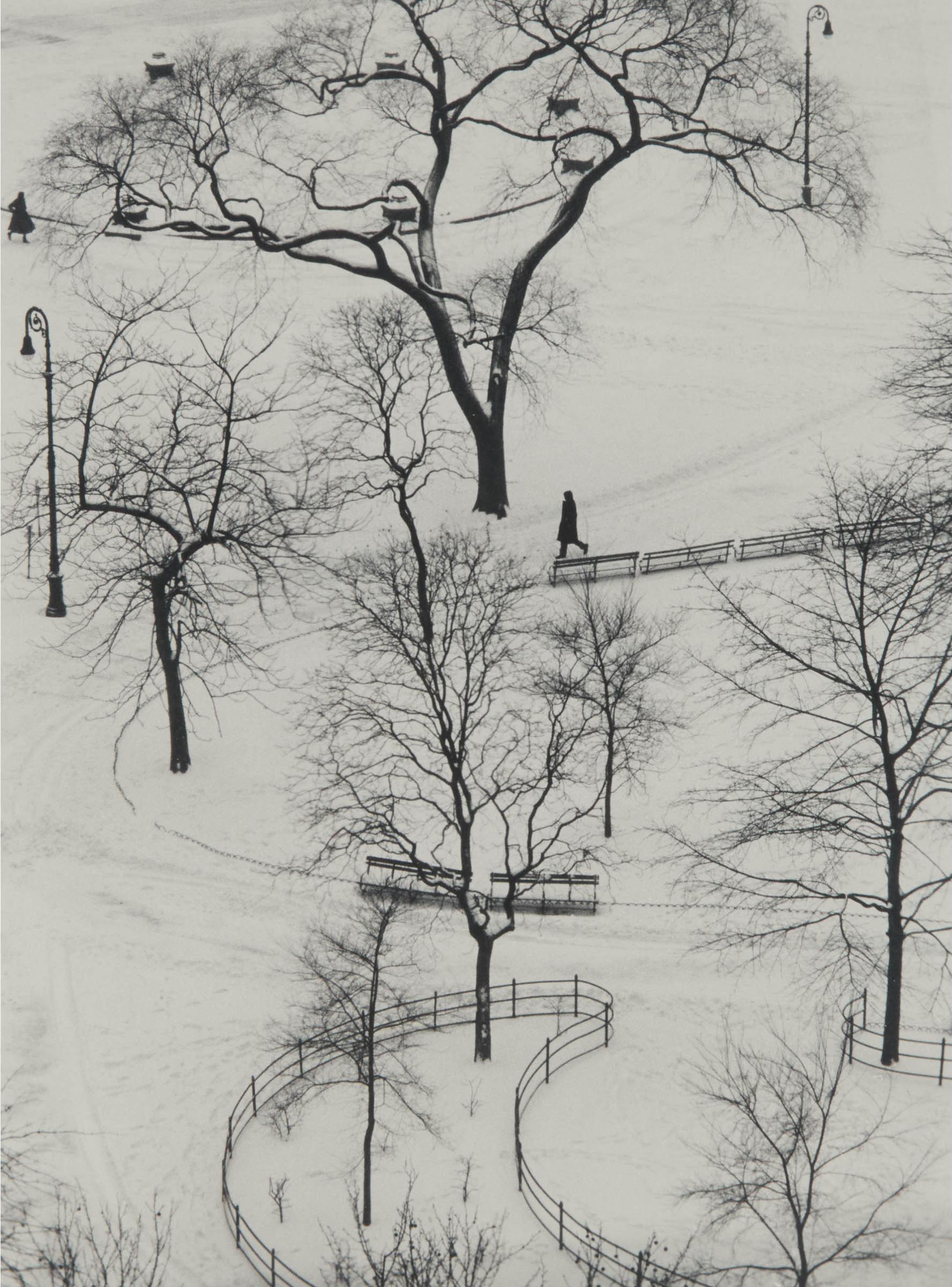 André Kertész (1894-1985) - Washington Square Park, 1954