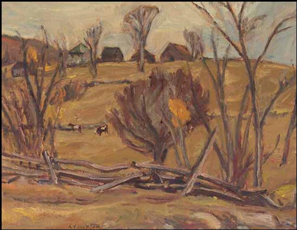 Alexander Young (A. Y.) Jackson (1882-1974) - Farm at Rosendal, Madawaska Valley, Ontario