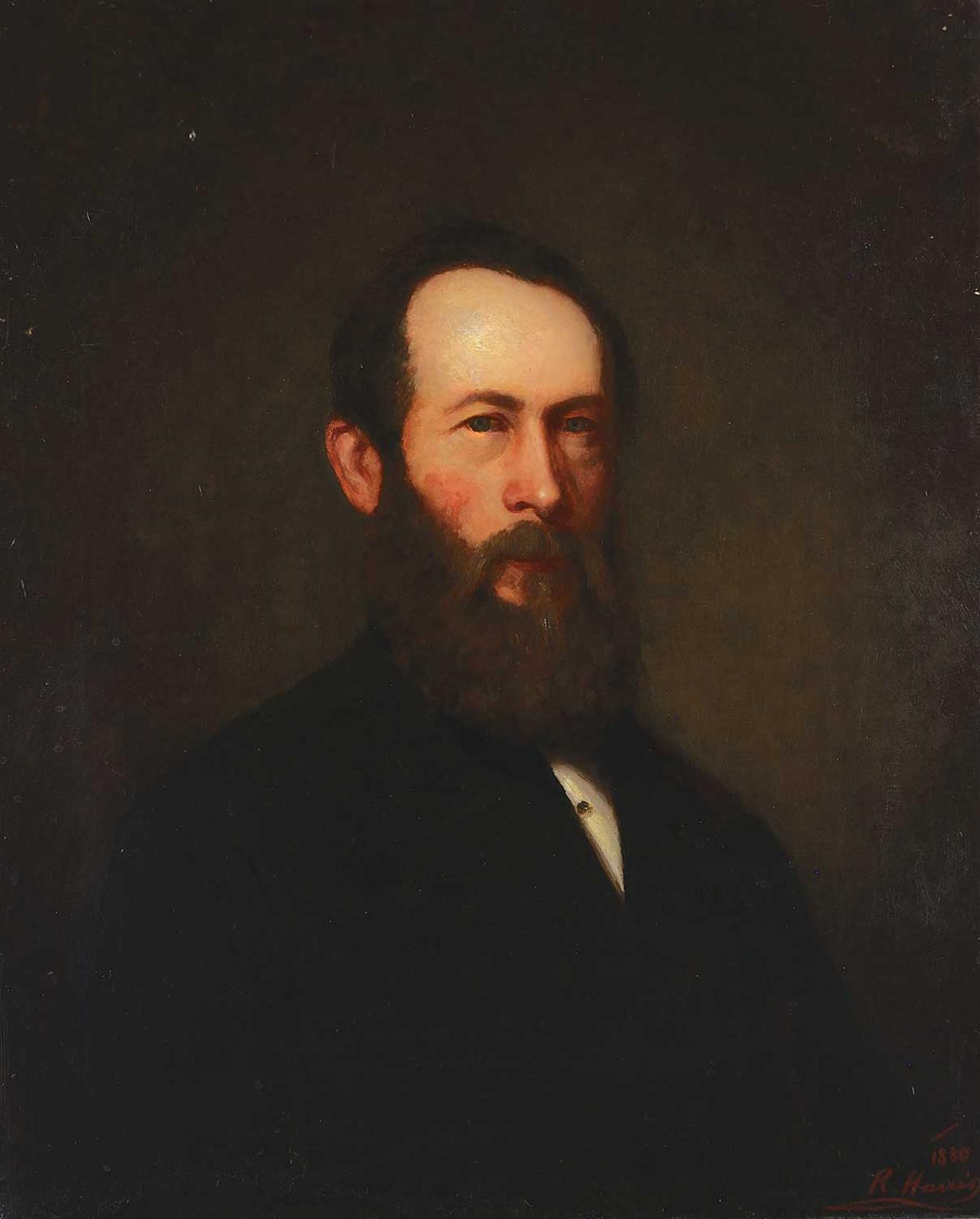 Robert Harris (1849-1919) - Untitled - Portrait of a Gentleman