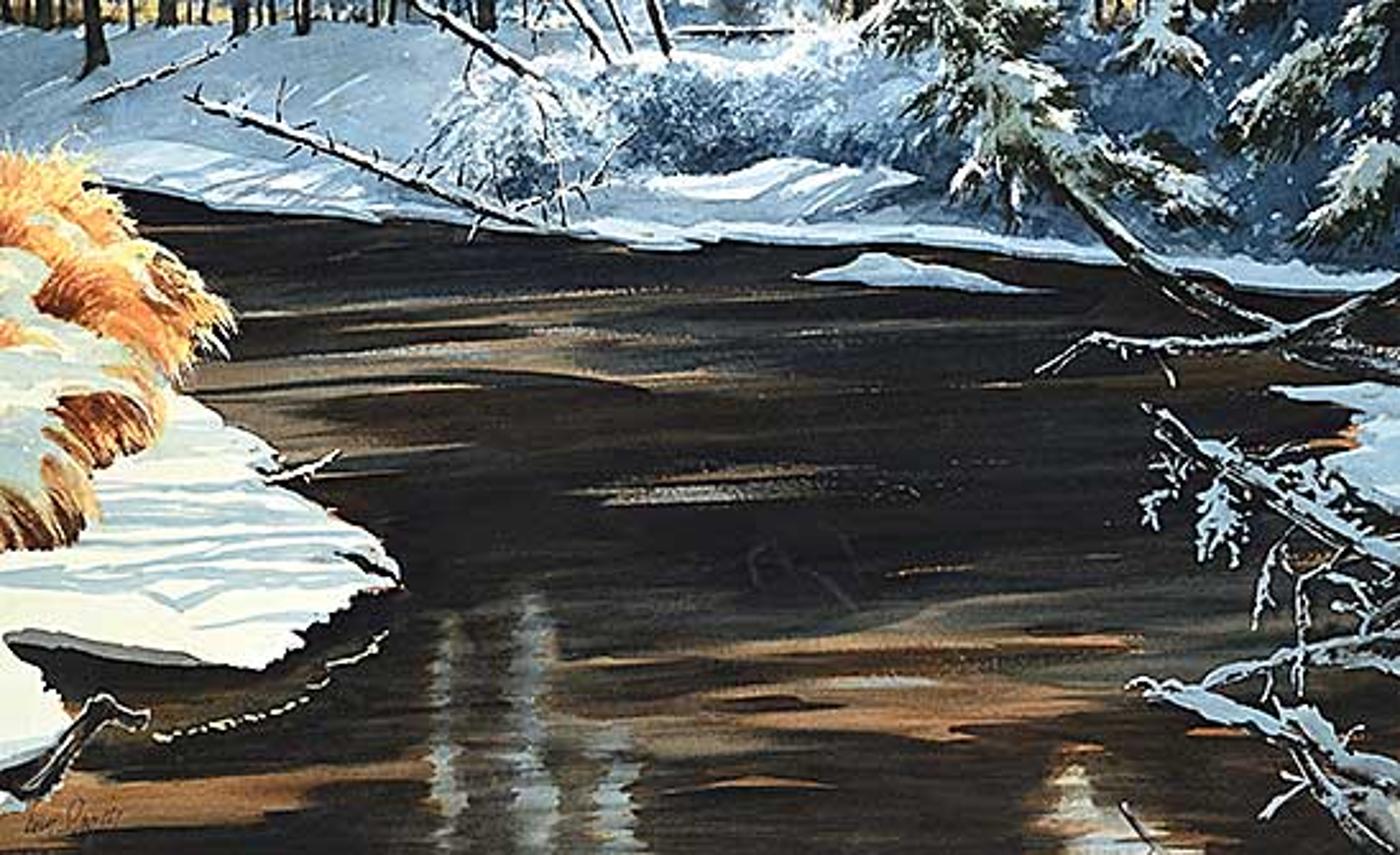 Bern Smith (1928-2009) - Untitled - Winter River