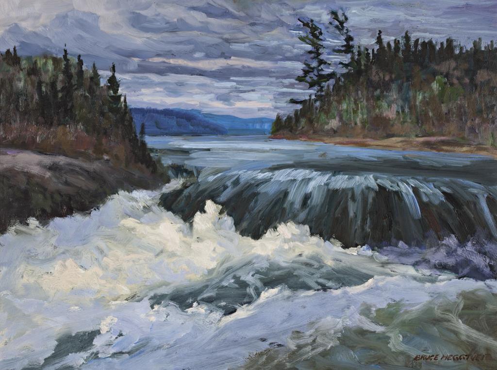 Bruce Allen Heggtveit (1917-2002) - Northern River, Pontiac Quebec
