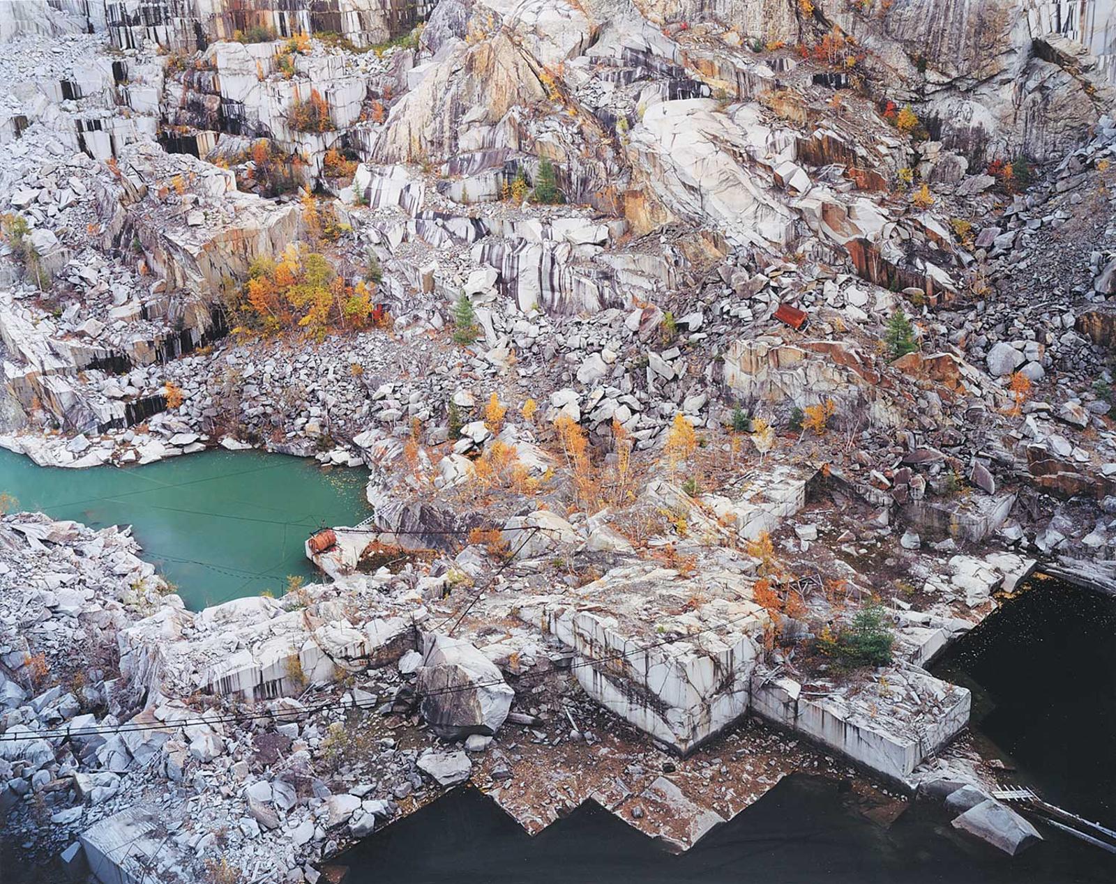 Edward Burtynsky (1955) - Rock of Ages #24, Abandoned Section, Rock of Ages Quarry, Barre, Vermont  #2/10