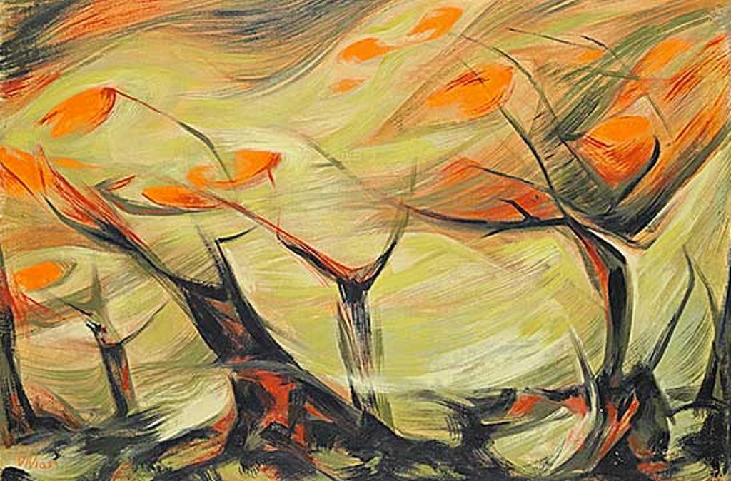 Vivian Lindoe (1918-2006) - Untitled - Autumn Winds