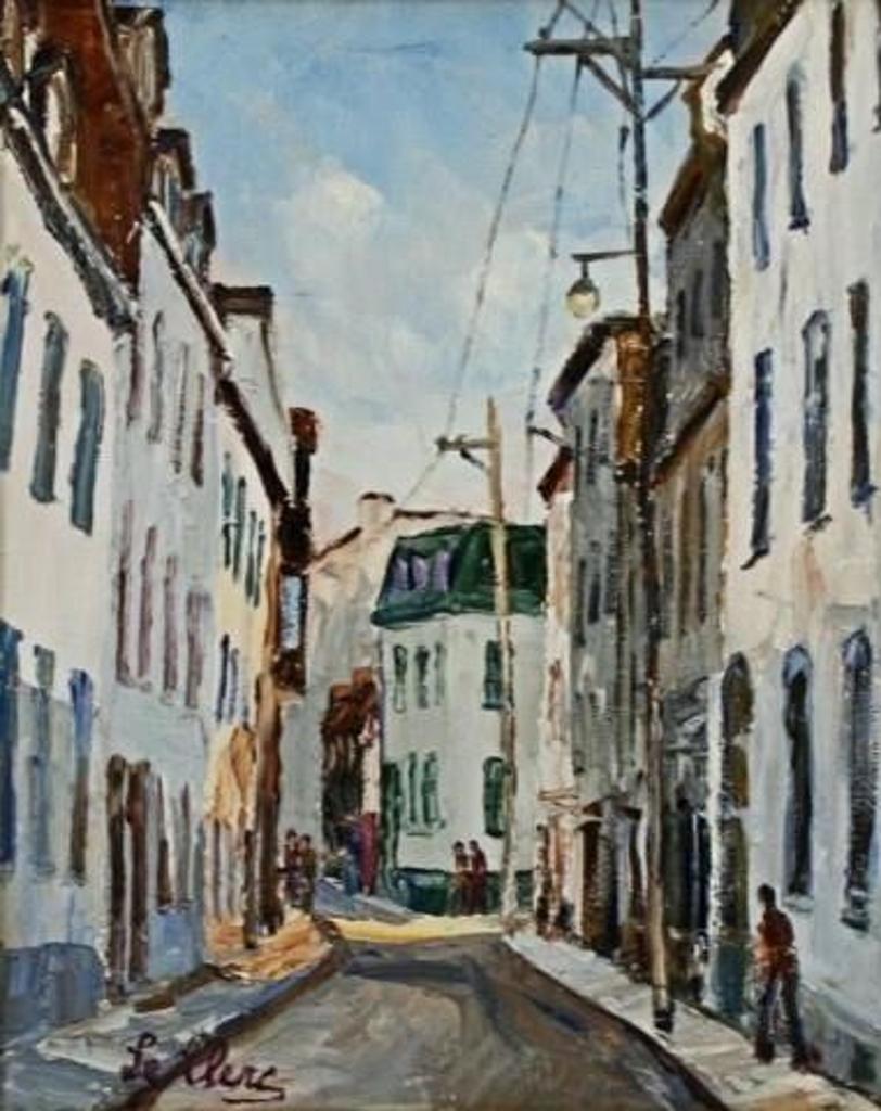 Jeanne D'arc Leclerc (1920-2016) - Rue Couillard Quebec