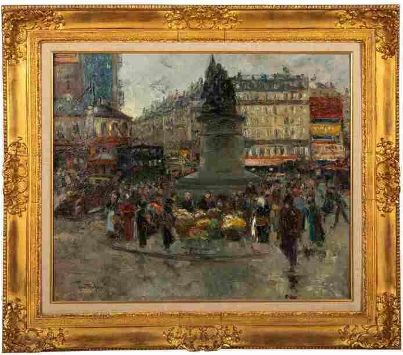 Louis Abel-Truchet (1857-1918) - Paris scene
