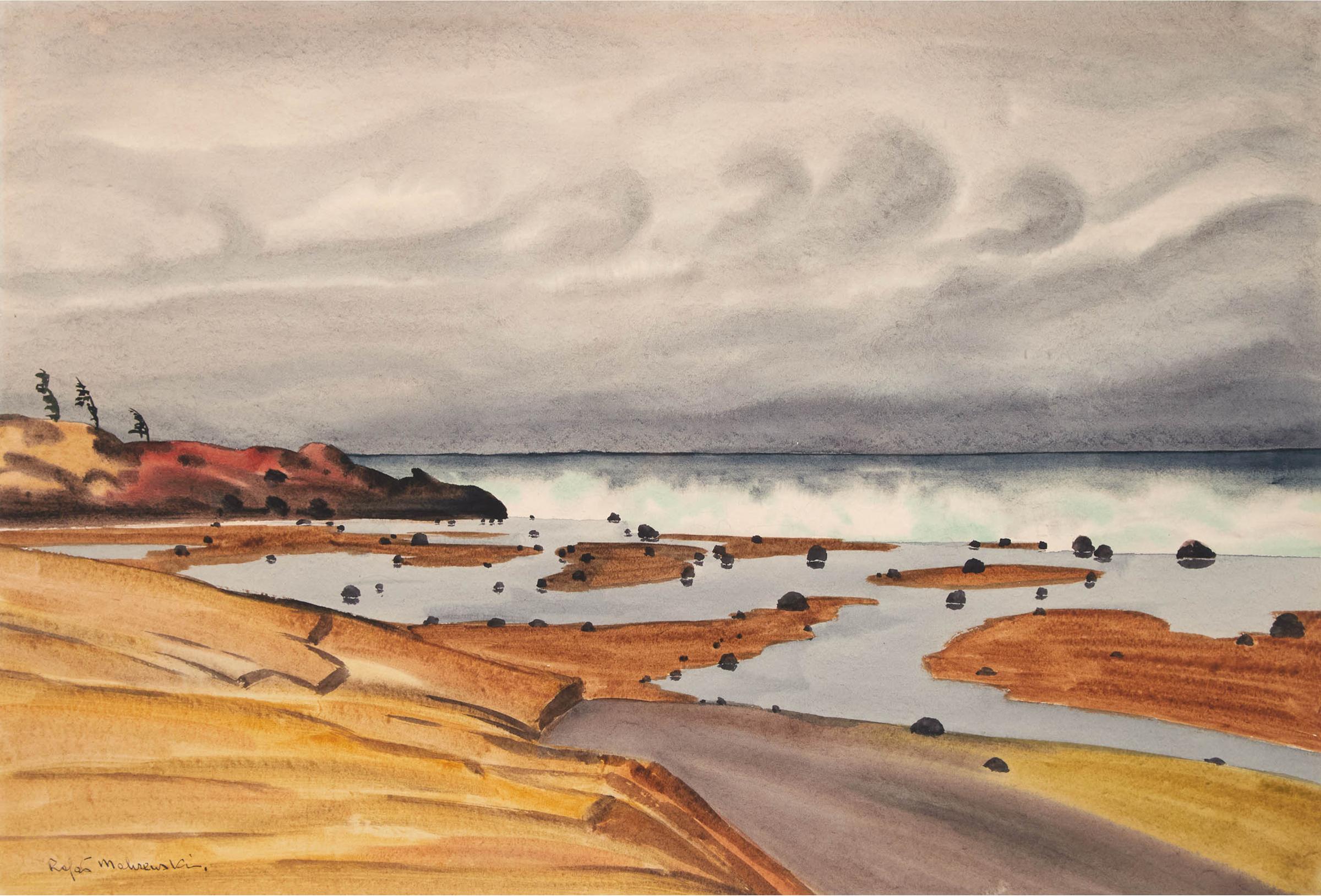 Rafal Malczewski (1892-1965) - Untitled (Beach)